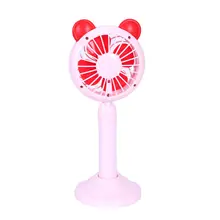 Супер милый Многофункциональный портативный светодиодный кольцевой светильник для селфи для телефона, зарядное устройство USB, вентилятор для жаркого лета, держатель для телефона для дома и офиса