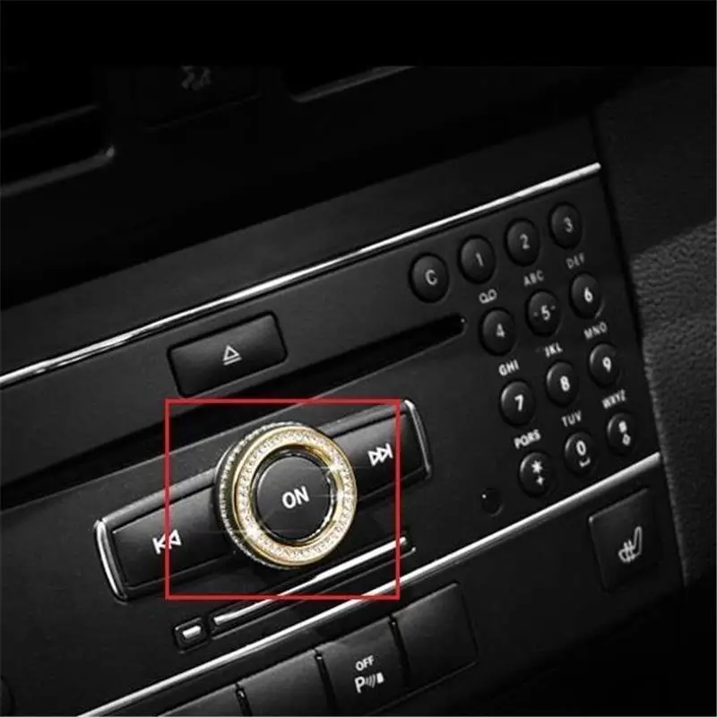 

Automobile Control System Interior Dashing Sticker Strip Bright Sequins Car Styling Modification 14 FOR Mercedes Benz E class