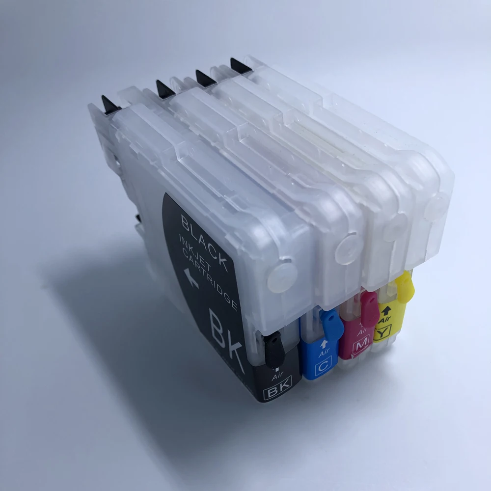 

Empty Refillable ink cartridge for Brother LC39 LC60 LC975 LC985 for brother DCP-J515W MFC-J220 MFC-J265W MFC-J410