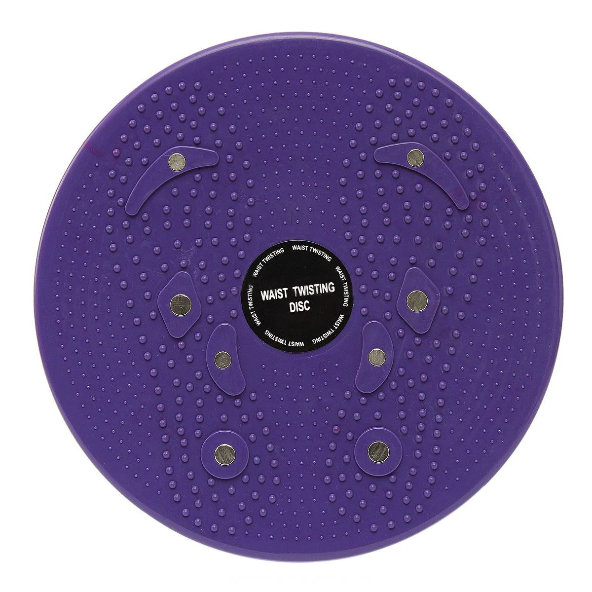 

Twist Waist Torsion Disc Board Aerobic Exercise Fitness Reflexology Magnets Purple