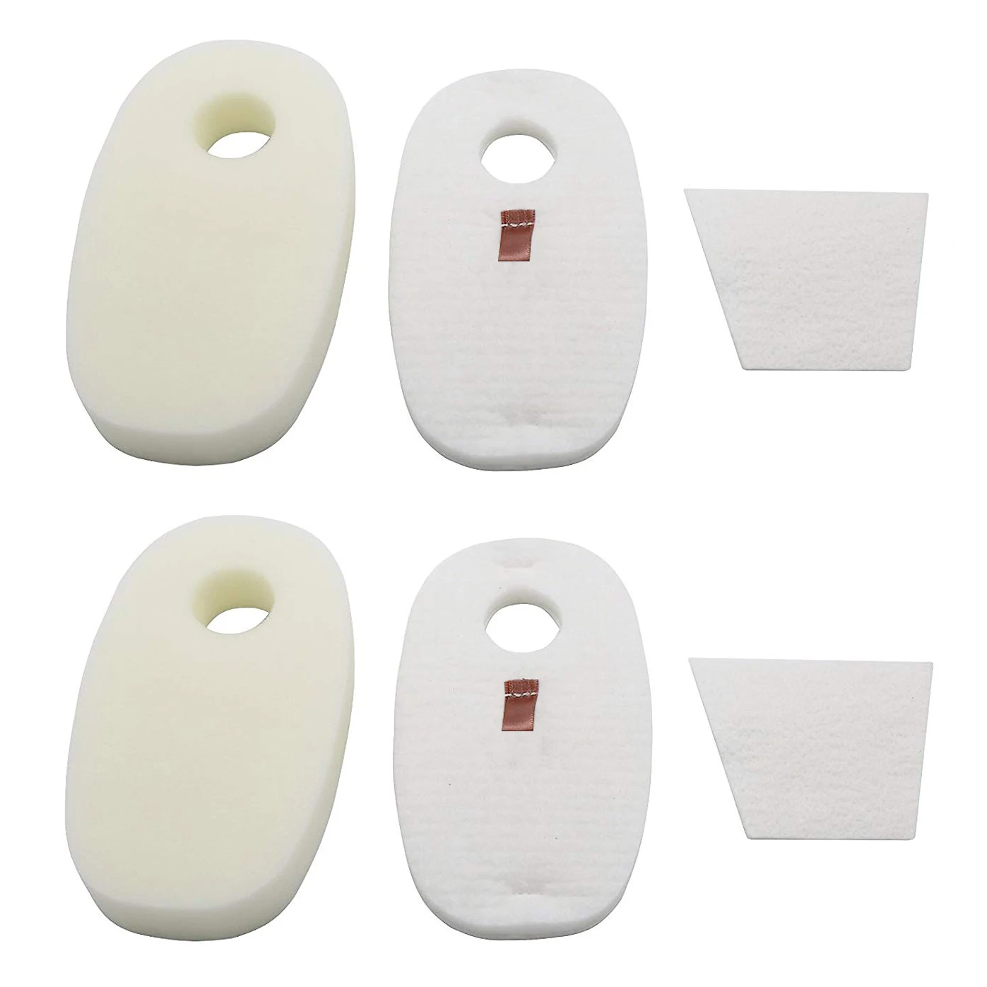 

Vacuum Filter 2 Pack Compatible With Shark 1080Ftv320 Foam & Felt Filter Set & 1084Ftv320 Post Filter Fits Rocket Deluxepro Hv