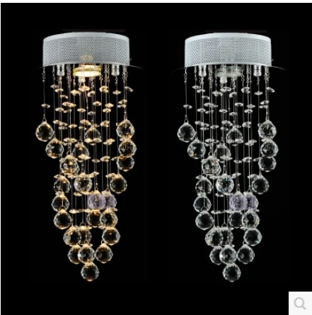 European Style Crystal Droplight Sitting Room Of Led Lamps And Lanterns Of Bedroom Study Led Crystal Chandelier