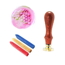 Подпись индивидуальная восковая печать штамп виноград картина