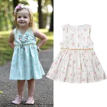 Модное платье с цветочным рисунком для маленьких девочек вечерние, Детские праздничные кружевные платья, праздничное платье-пачка принцессы