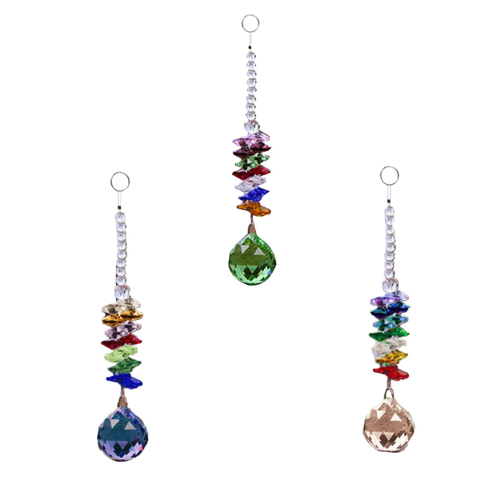 Crystal Hanging Ornaments Crystal Suncatcher Window Pendant Fengshui