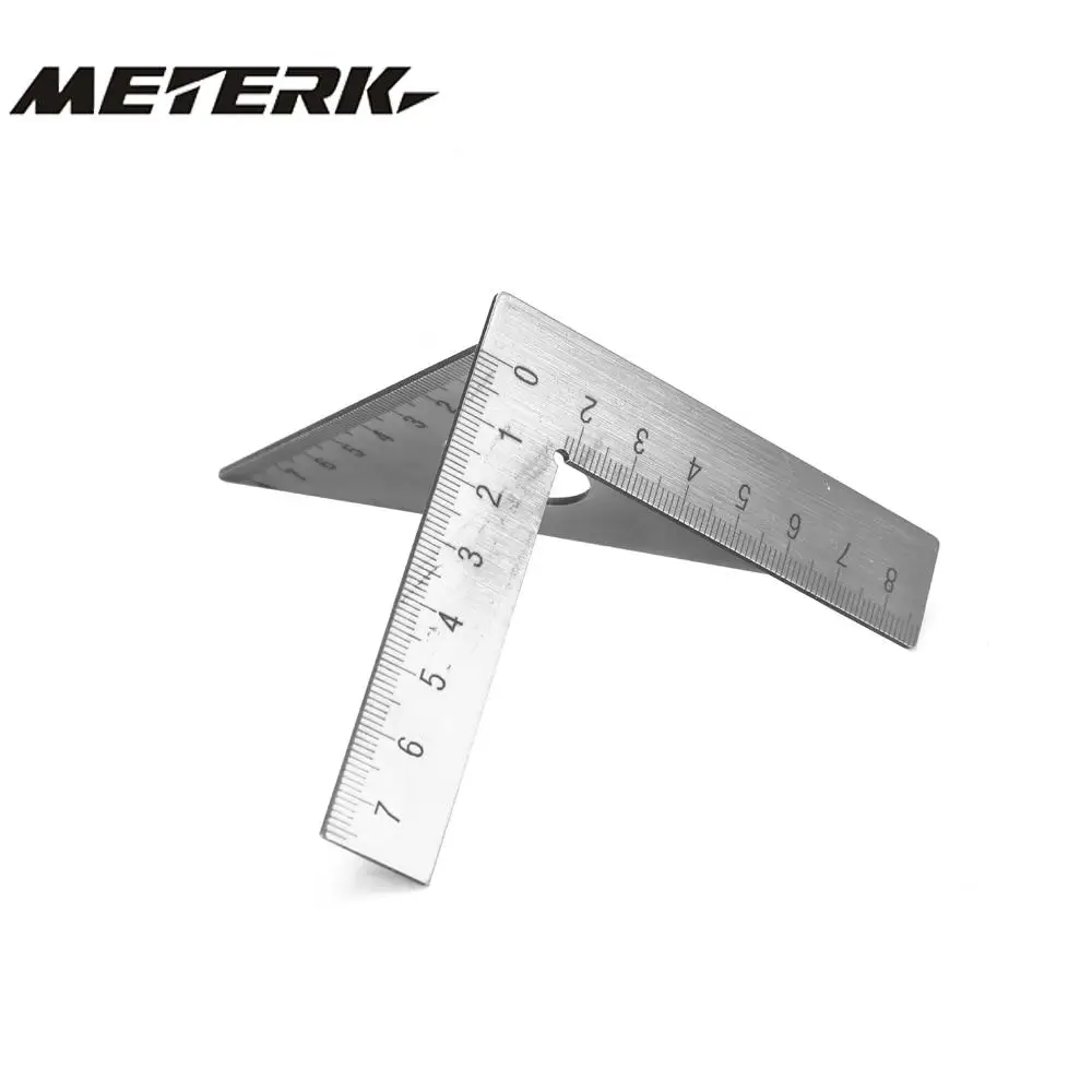 45 Degree 90 Degree Ruler Stainless Steel Square Layout 