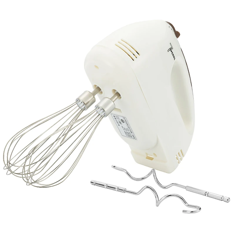 

Us Plug 7 Speed Handheld Mixer Food Blenders Double Whisk Electric Egg Mixer Batter Beater Kitchen Cake Baking Helper Cooking