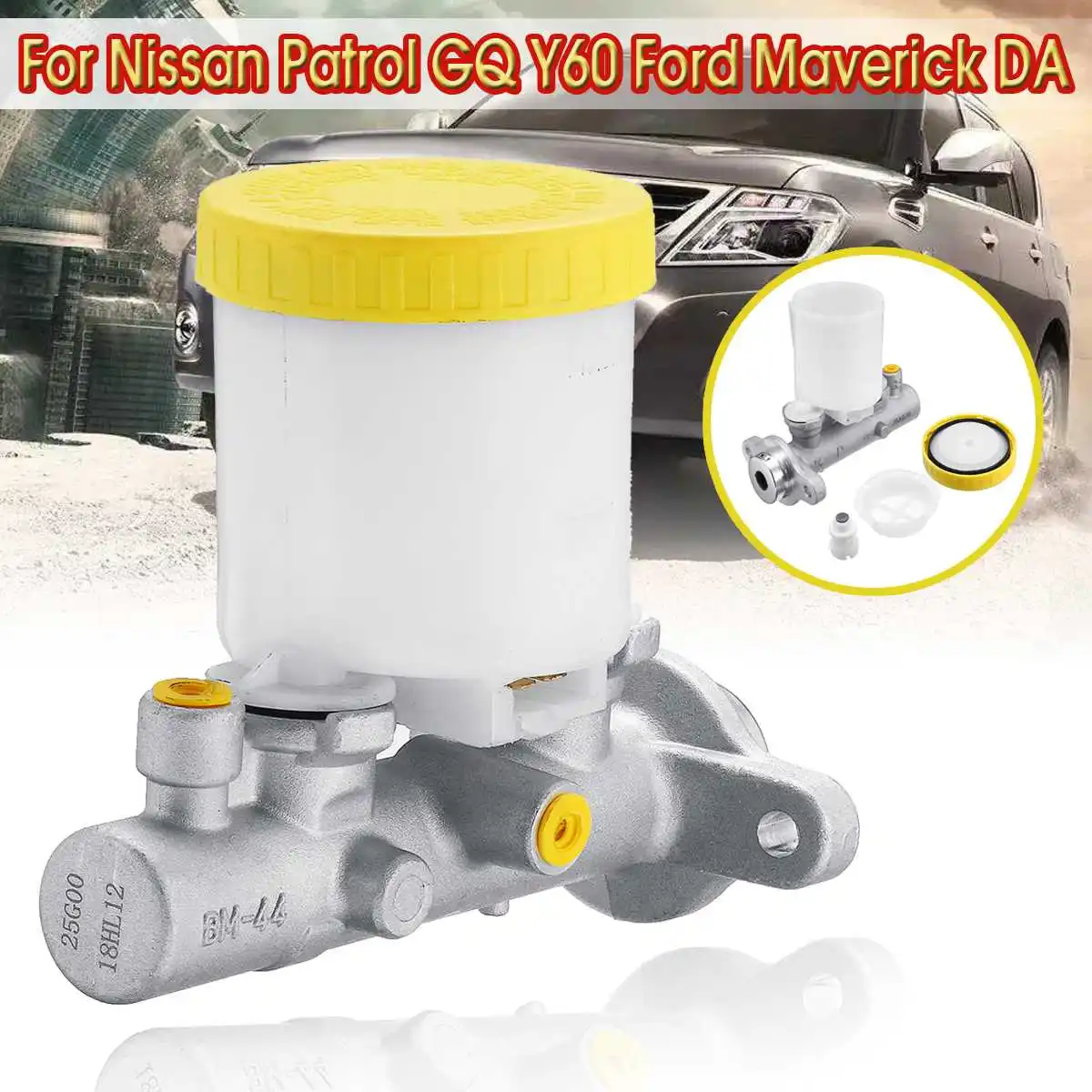 

Aluminum Brake Master Cylinder Replacement for Nissan Patrol Gr I Y60 Hardtop K160 Wagon W160 For Ford Australia Maverick DA