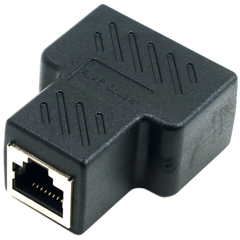 

CY_ UT - 004 STP UTP Cat6 RJ45 8P8C Plug to Dual RJ45 Adapter