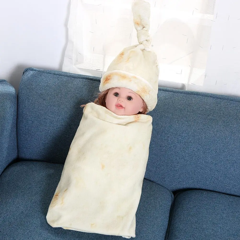 

Baby Blanket Mexican Tortilla Pattern Blankets 3D Printed Rug Baby Suppliers Printed Blanket For Baby Sleep