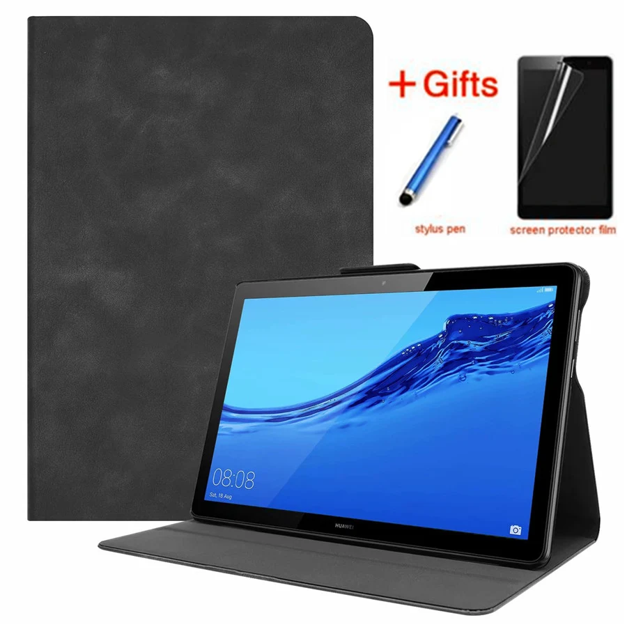 Легкий Чехол для Huawei MediaPad T5 10 AGS2-W09/L09/L03/W19 чехол планшета 1 дюйма кожаный