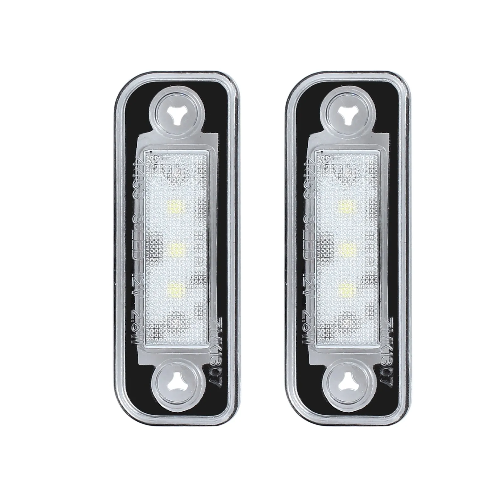 TANiCE 2 шт. светильник номерного знака 3 SMD светодиодный для Mercedes Benz SLK R171 S203 W211 S211
