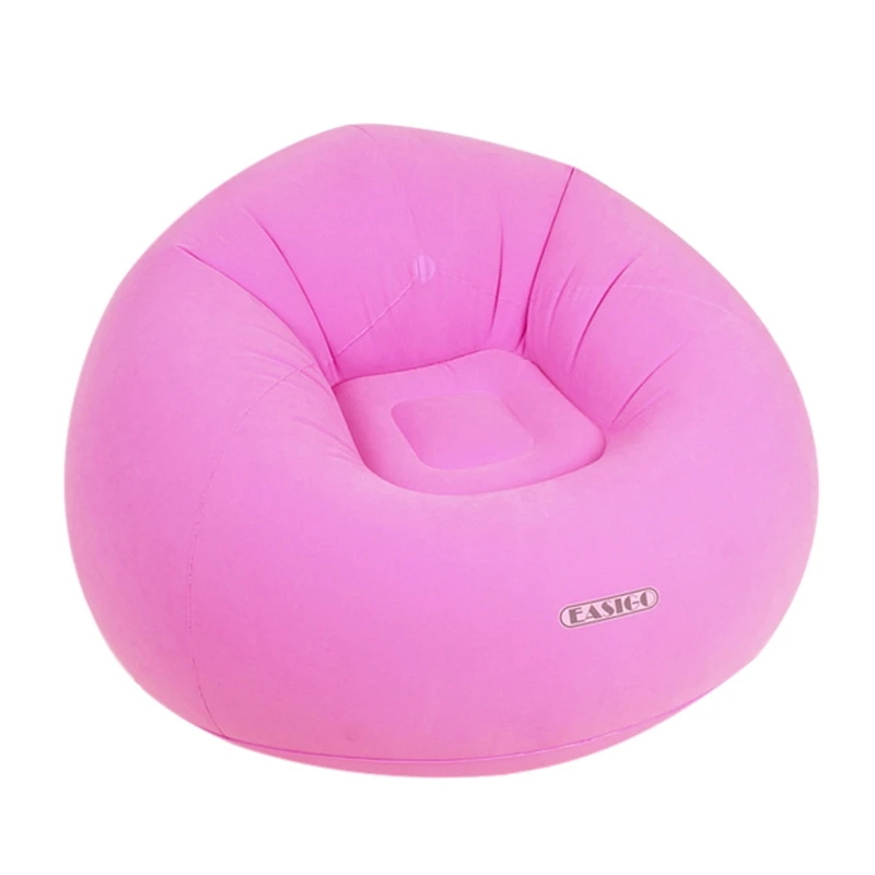 

Waterproof Inflatable Sofas Living Room Inflatable Chair Relax Reading Lounger Bean Bags Chair Living Room Lazy Sofas Pink/Green