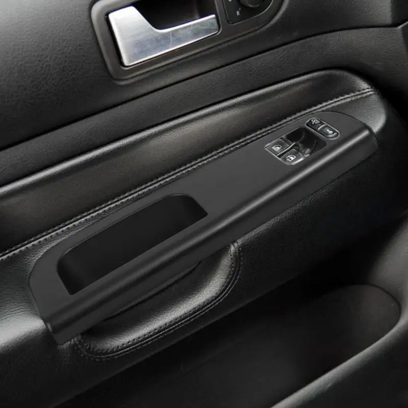 

Black Master Window Switch Control Panel Trim Bezel 3B1867171D Black for Golf 4 Passat 1998-2005 2 Door Interior Door Handles