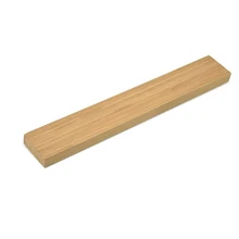 Магнитный держатель для ножей 40 см, настенное крепление из бамбукового дерева, магнитная полоса для металлической стойки для ножей, посуда, удобный кухонный инструмент для хранения