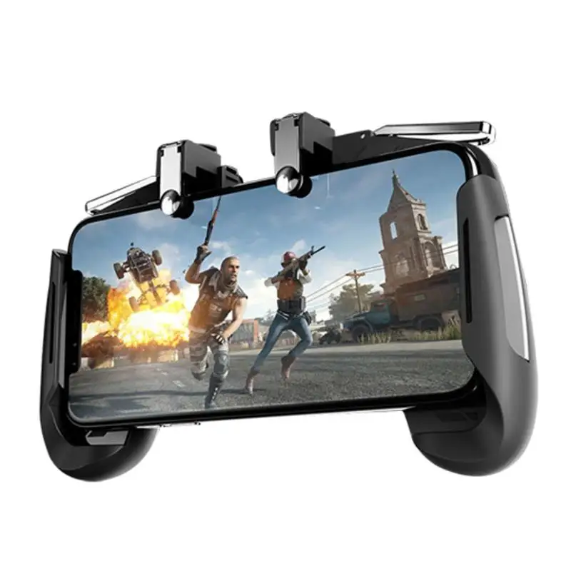 

AK16 Gamepad Gaming Joystick for PUBG Controller L1R1 Trigger Free Fire Button Shooter for IOS Android Phone Game Accessories