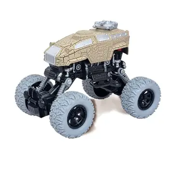 

Four Wheel Toy Cars Pull Back Vehicles Durable Monster Pullback Racer Climbing