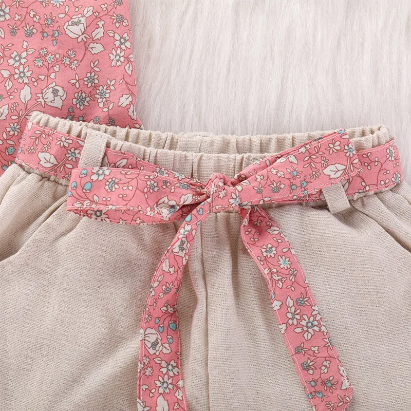 Toddler Kids Baby Girls Floral Bowknot Vest T-Shirt+Shorts Outfits Clothes Set Stylish Bebe Set Sweet Sleeveless Tops Toddler Kids Baby Girls Floral Bowknot Vest T-Shirt+Shorts Outfits Clothes Set Stylish Bebe Set Sweet Sleeveless Tops