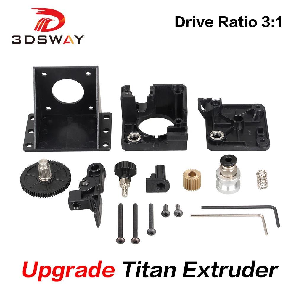 Запчасти для 3D принтера 3dsway титановый экструдер полностью комплекты V6 J head Bowden