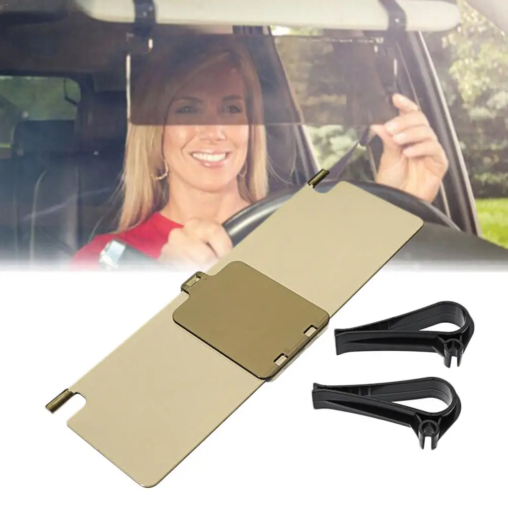 

HD Vision HD Anti - Glare Reducer Intercepting Car Driving Sunshade Mirror Day Night Sun Visor Extension Shield Block Protector