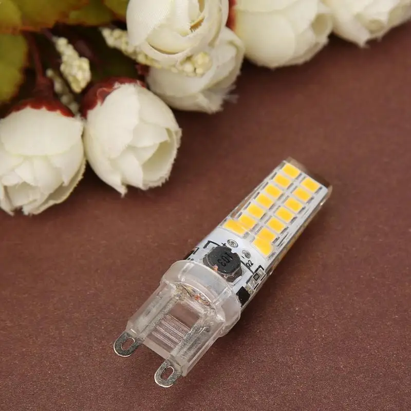 Alloet G9 28 SMD 2835 Светодиодный Свет кукурузы 5 W 85 265 V без вспышки галогеновая лампа