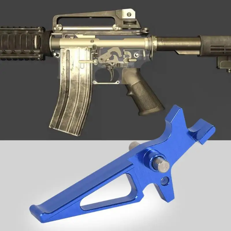 

Outdoor Ultralight Aluminium Alloy CNC Timer Trigger Paintball Hunting Accessories for M4/M16 AEG 45x30x37mm 2019 New