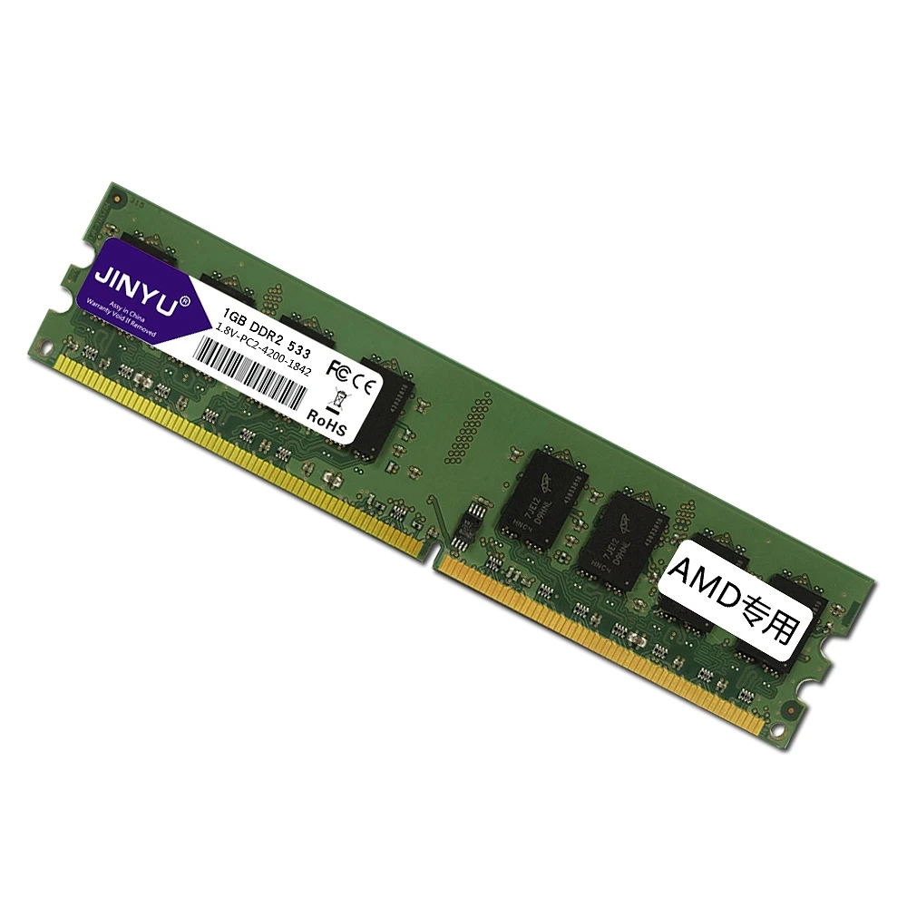 Jinyu Ddr2 533 Mhz 1,8 V 240Pin ОЗУ компьютера памяти для материнской платы Amd