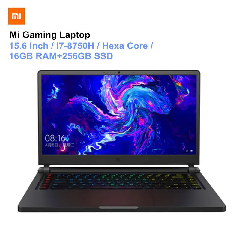Xiaomi Mi Gaming Laptops 15.6'' Windows10 Hexa Core I7-8750H 16GB RAM 256GB SSD 1TB HDD Hexa Core Notebook PC Updated Version Xiaomi Mi Gaming Laptops 15.6'' Windows10 Hexa Core I7-8750H 16GB RAM 256GB SSD 1TB HDD Hexa Core Notebook PC Updated Version