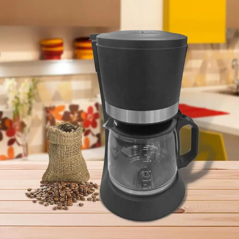 

600ml Electric Drip Coffee Maker Household Electric Automatic Espresso Coffee Machine 600W Mini Tea Coffee Pot Kitchen Tool 220V