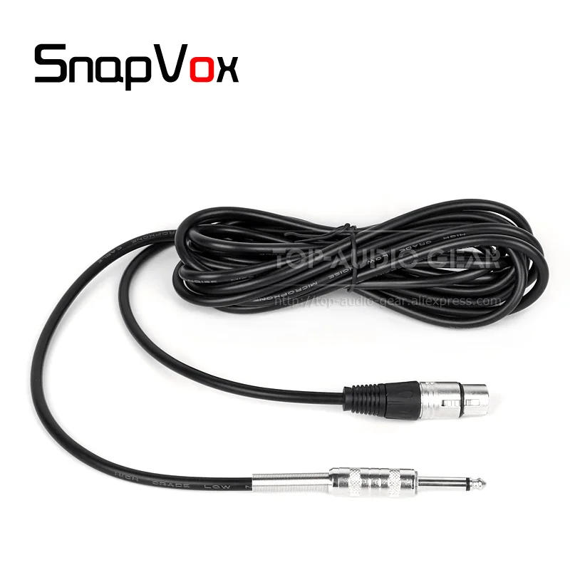 XLR разъем мама к 6 3 35 5 мм штекер проводной микрофонный кабель Шнур для SHURE KSM8 SM63 SM48