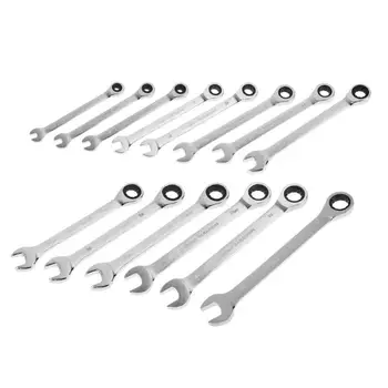 

6-19mm Dual Use Stubby Ratchet Wrench Quick Plum Socket Spanner Repair Tool