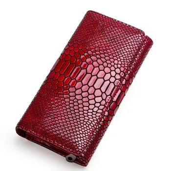 

Alligator Fashion Wallet Women's Purse Wallet Card Holder Cow Leather Female Clutch Long Purse Luxury Designer Lady Coin Purses