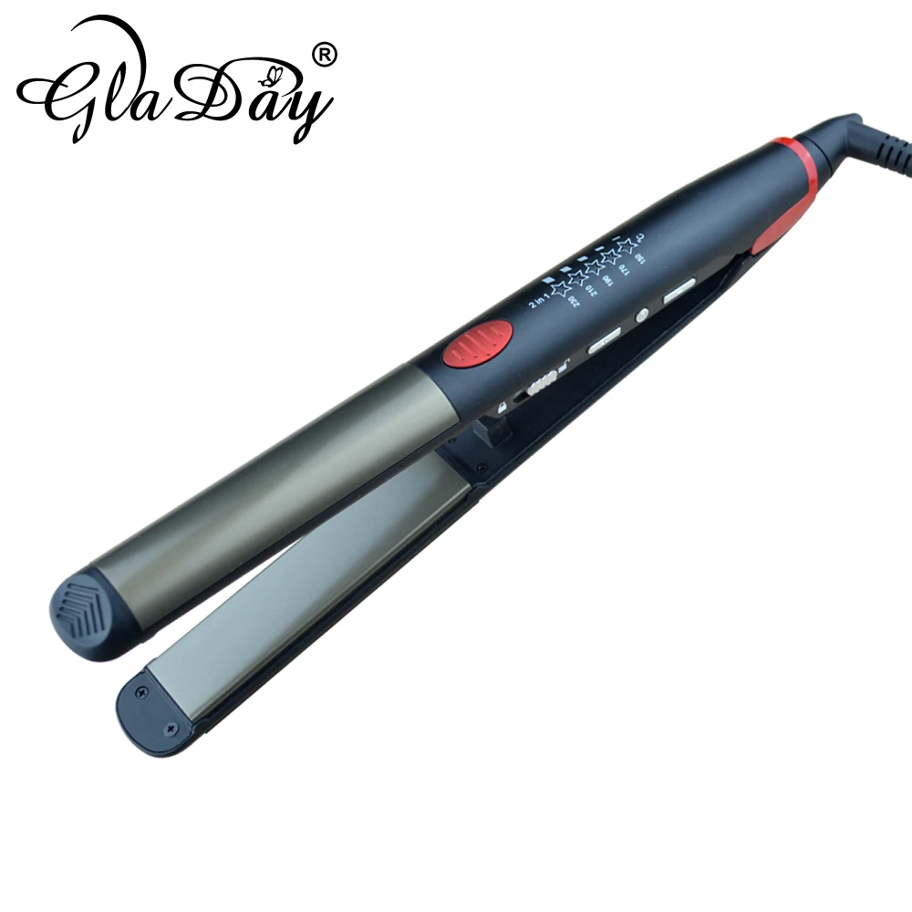 New Arrival Hair Straightener Iron 1 Inch Hair Straightener Professional Hair Straightening Iron xtuga new arrival hhgh pro audio pm1202 powered audio mixer amplifier professional audio amplifiers