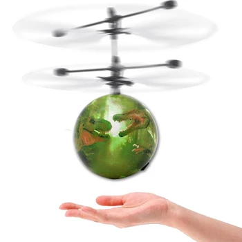 

Infrared Induction Drone Flying Flash LED Lighting Ball Helicopter Child Kid Toy Gesture-Sensing No Need To Use Remote Control