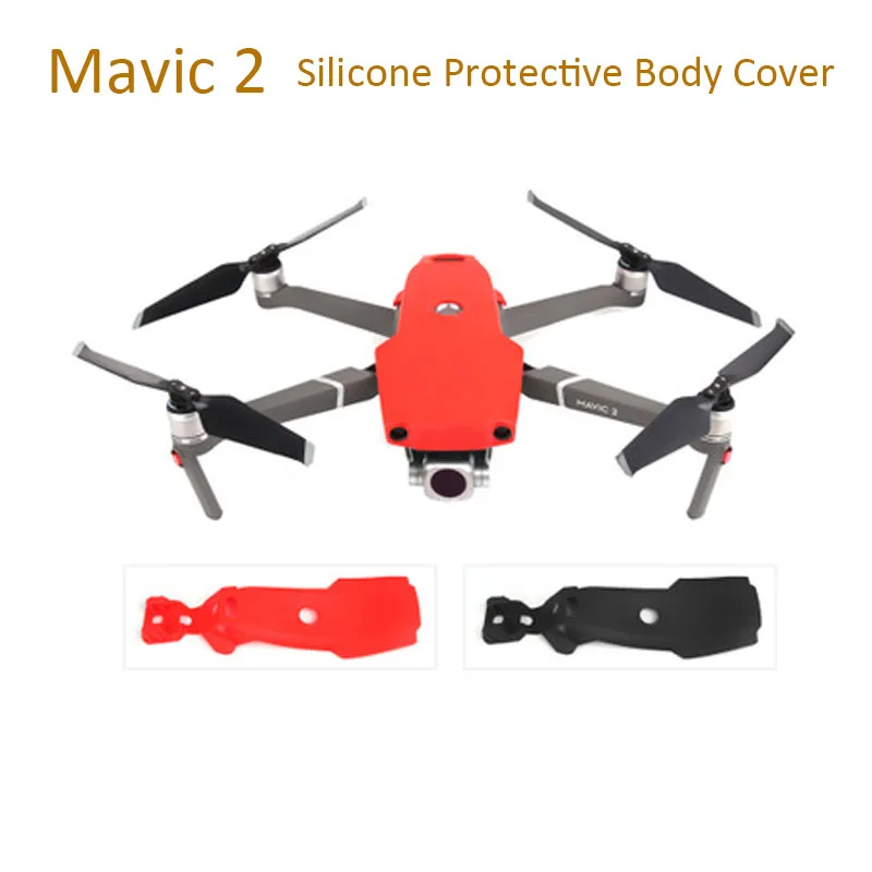 

DJI Mavic 2 Pro/Zoom Silicone Protective Body Cover For Mavic 2 Fuselage Protection Body Shell Hood Cap Protector Accessories