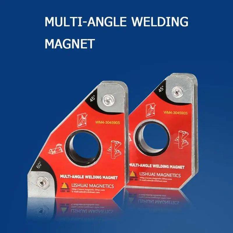 2pcs Multi-angle 30° 60° 45° 90° Welding Magnets Clamp Holder Soldering Tool Set