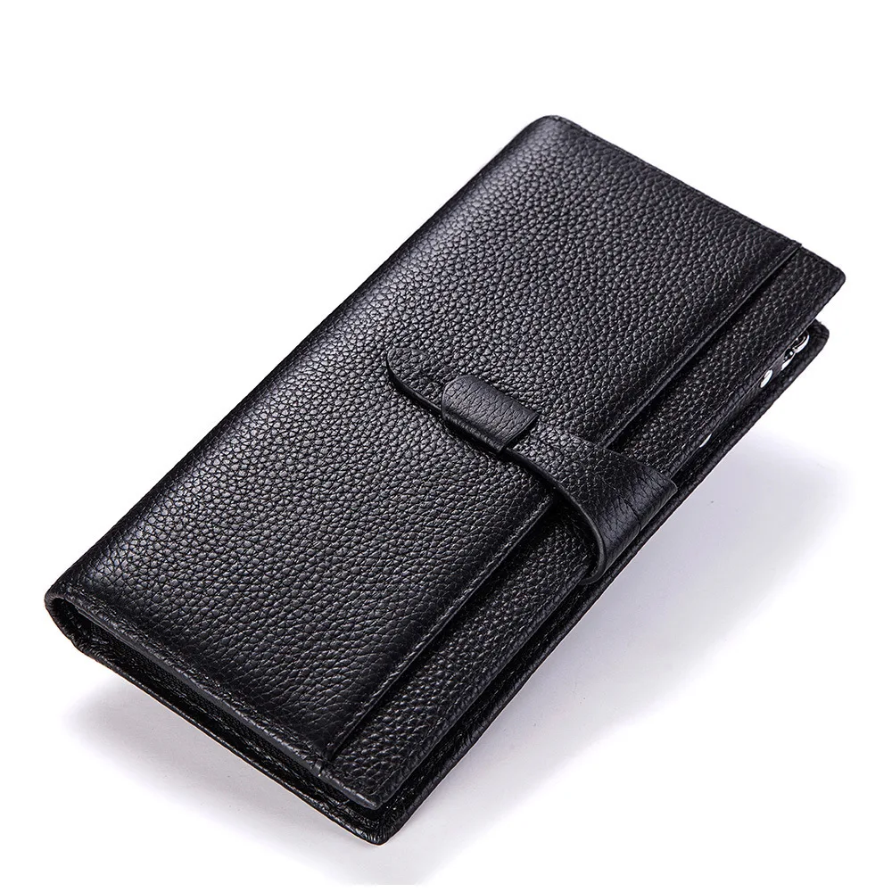 

Luxury Women Wallets Genuine Leather Female Wallets With Phone Pocket Ladies Purse Hasp Women Purse Wallet Clutch Cartera Mujer