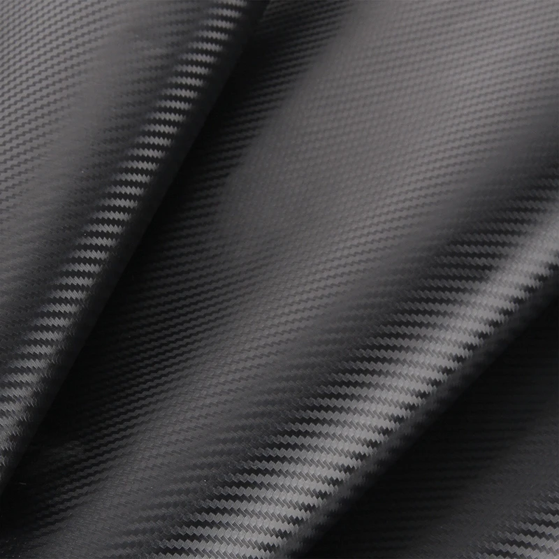 

50cmx2M 3D Matt Black Carbon Fibre Fiber Vinyl Car Wrap Air Release Film Sticker