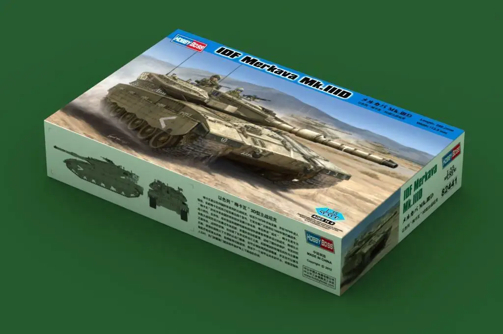 Набор моделей Hobbyboss Scale 82441 1/35 IDF Merkava Mk.IIID | Игрушки и хобби