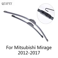 QZAPXY дворники лезвия для Mitsubishi Mirag от 2012 2013 2014 2015 2016 2017 стеклоочиститель оптовая продажа аксессуаров для автомобилей