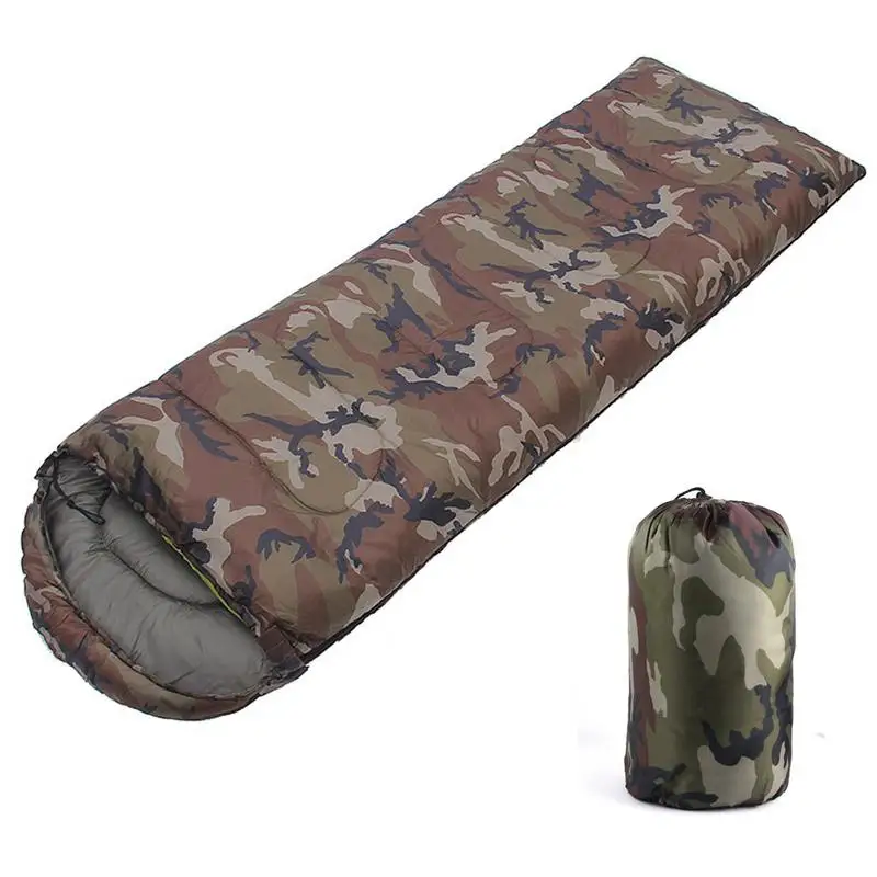 

Outdoor Sleeping Bag Leisure Camping Lunch Break Sleeping Bag Adult Camouflage Multi-function Travel Warm Sleeping Bag
