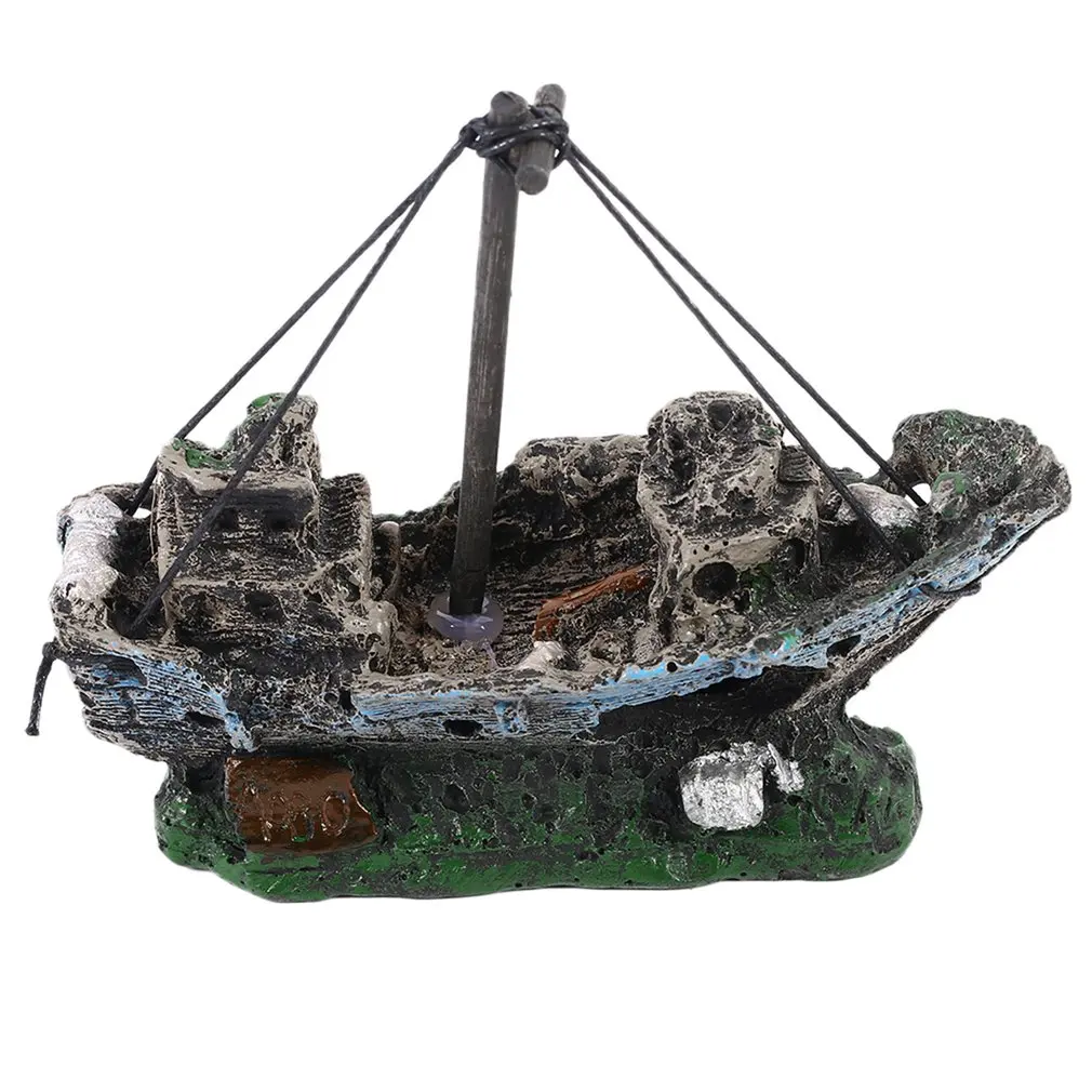 Pirate Ships In Aquariums Aquarium Landscape Decoration Aquarium
