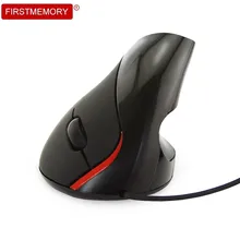 Эргономичный вертикальный проводной мышь оптическая мышь 2,4 ГГц здоровый мыши Компьютерные с 1600 точек на дюйм для портативных ПК настольный компьютер