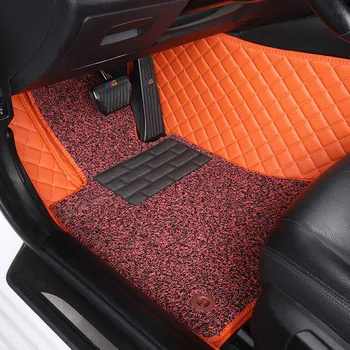 

Myfmat custom foot leather rug mat for SKODA Octavia Fabia Superb Yeti Rapid Octavia RS Kodiaq Spaceback NEW SUPURB Superb Combi