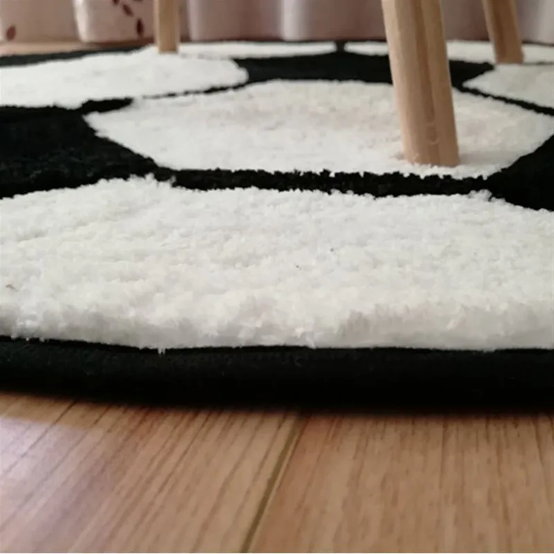 RFWCAKPolyester Anti-slip Round Ball Carpets For Living Room Bedroom Mat Computer Chair Rug Football Basketball Carpet Kids Room RFWCAKPolyester Anti-slip Round Ball Carpets For Living Room Bedroom Mat Computer Chair Rug Football Basketball Carpet Kids Room