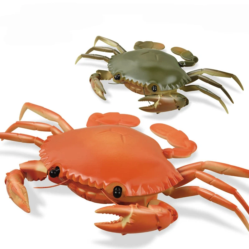 Lighting Infrared Mini RC Crab Simulative Remote Control Animal Electric Toy Funny Novelty Christmas Children Kids Gift Lighting Infrared Mini RC Crab Simulative Remote Control Animal Electric Toy Funny Novelty Christmas Children Kids Gift