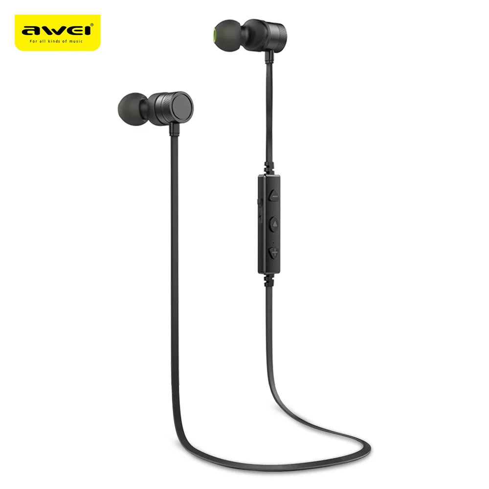 

Original Awei WT20 Magnet Attraction Wireless Bluetooth 4.2 Stereo Sports Earphones On-Ear Control Long Battery Life