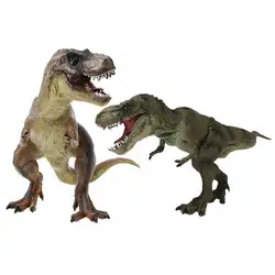 ПВХ моделирование динозавр пластик Модель забавная игрушка действие и цифры T-REX игрушечные лошадки для детей с коробкой