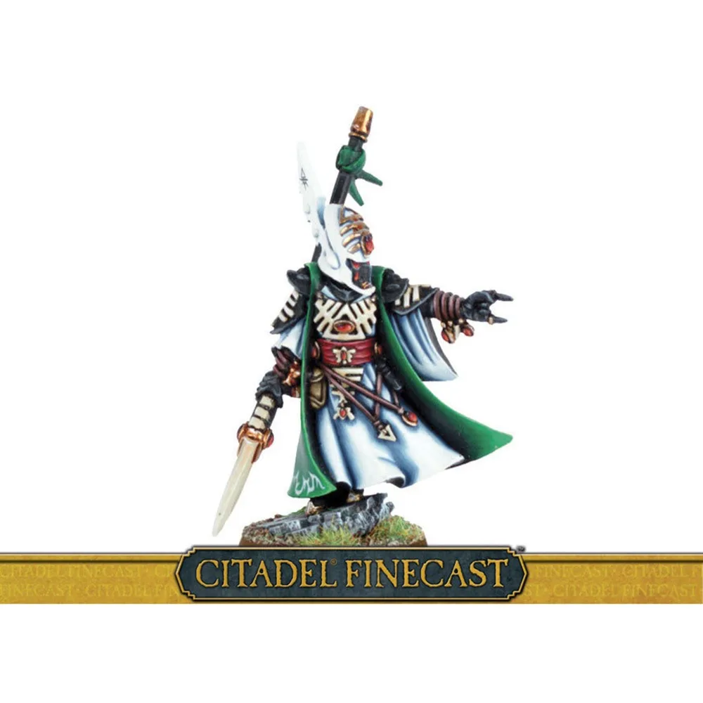 Eldar Farseer с копьем (металл)| |