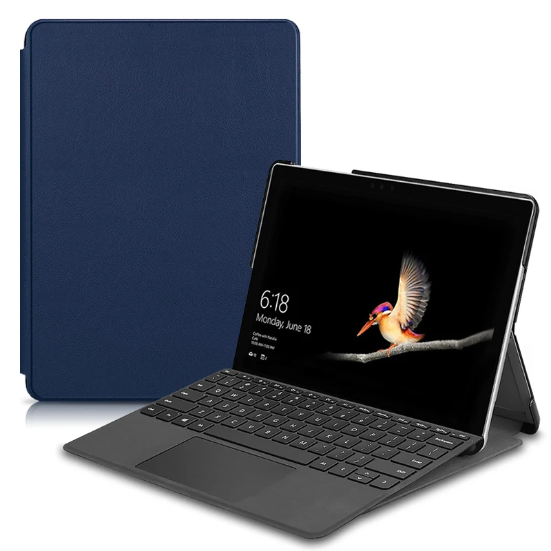Чехол для Microsoft Surface Go 10 дюймов защитный чехол из искусственной кожи подставка